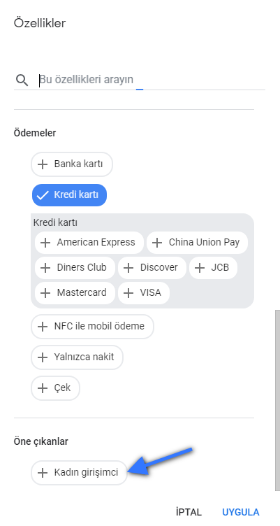 Kadın girişimciler için Google Haritalar